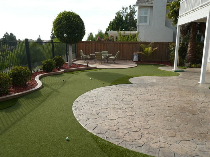 Another view of Backyard Golf Table
