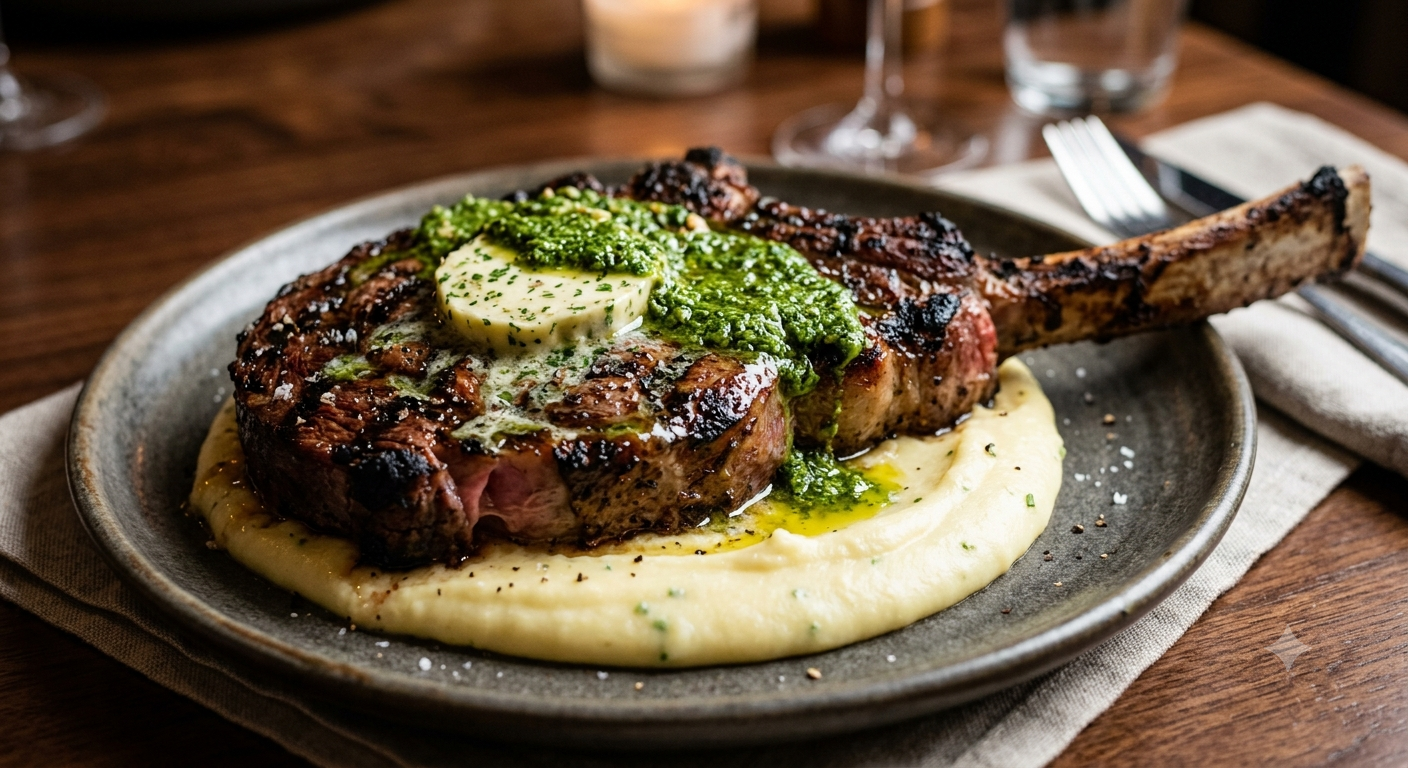 AI generated Tomahawk Steak